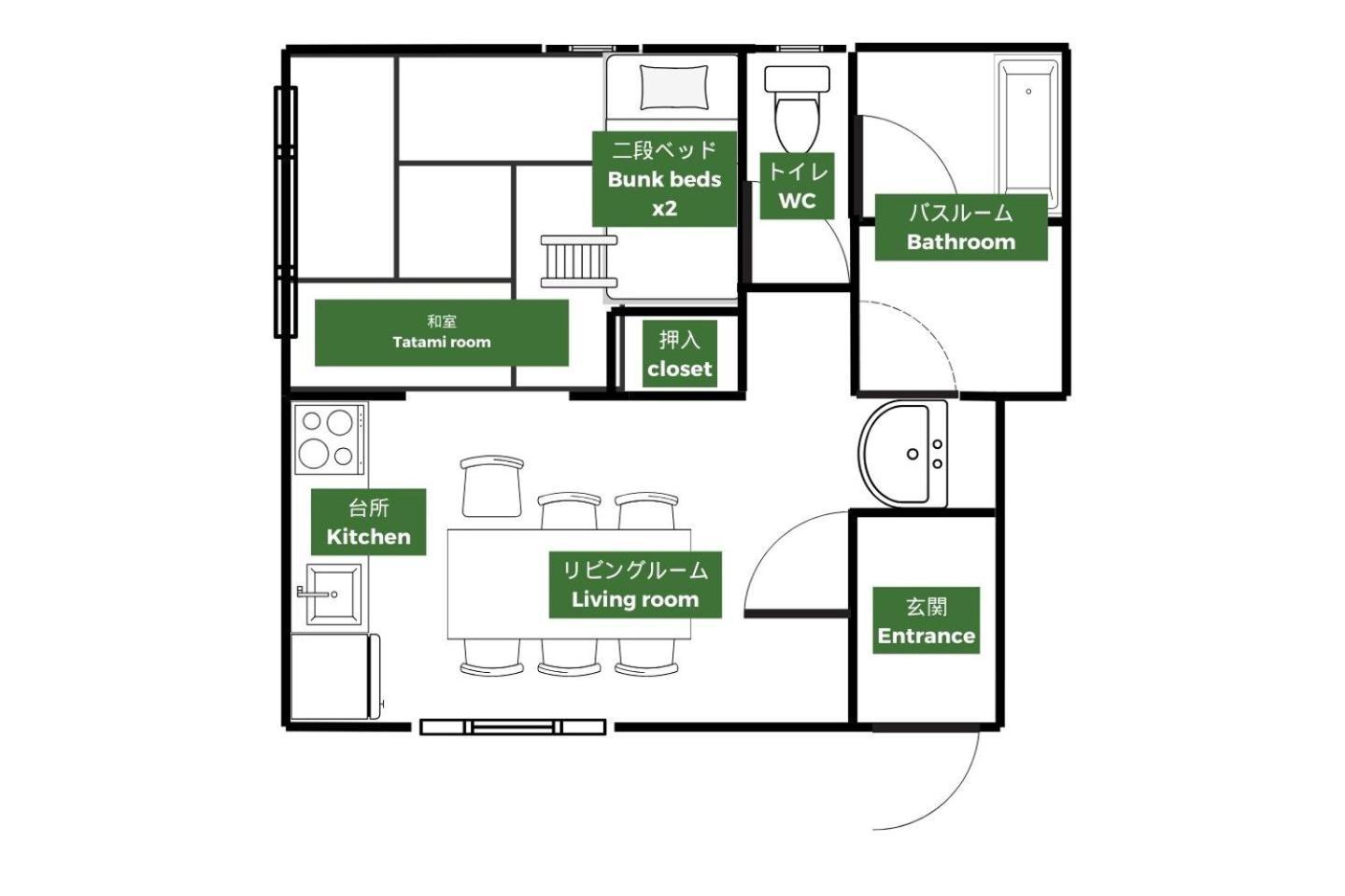 ラ・コリナ　リトリート La Colina Retreat Apartman Iijama Kültér fotó